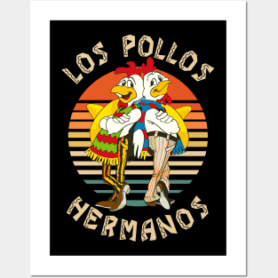 Retro Los Pollos Hermanos Funny! Posters and Art